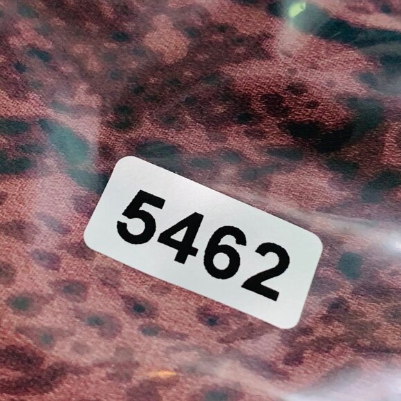 Cupcakes And Cashmere Snake Print Wrap Style Blouse XS Long Sleeve V-Neck - Picture 4 of 10